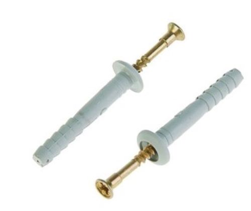 Дюбель-гвоздь 6х40 грибовидный бортик 100 шт (разный производитель)