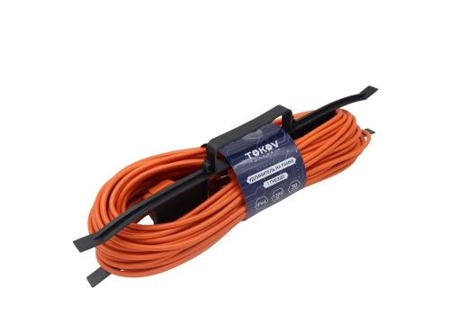 Удлинитель-шнур на рамке 1х30м без заземл. 6А IP44 2х0.75 с защ. крышкой TOKOV ELECTRIC TKE-SR30-075