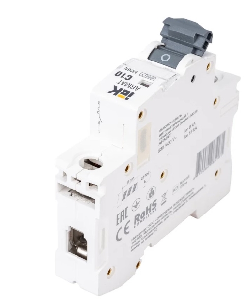 ARMAT Выключатель автоматический однополюсный C 10А M06N AR-M06N-1-C010