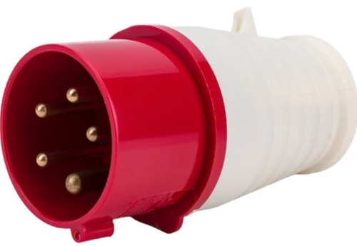 Вилка 015 3Р+РЕ+N 16А 380В IP44 TDM 0601-0003 (SQ0601-0003)