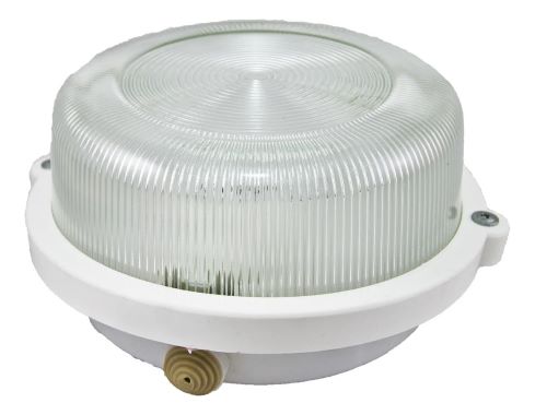 Светильник TDM НПП 03-100-005.03 У3 (корпус с обручем без решетки,белый) 0311-0003