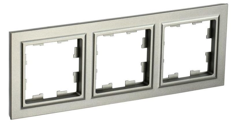 Рамка 3-м BRITE РУ-3-БрШ шампань IEK BR-M32-K37