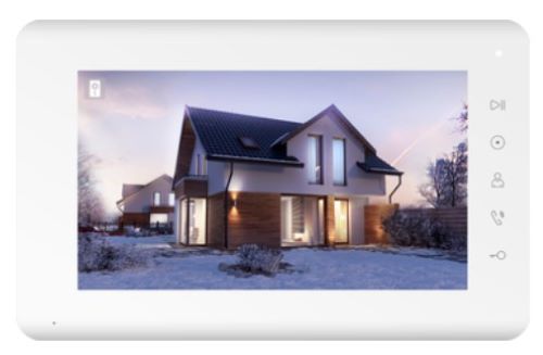 Монитор видеодомофона Mia (White) VZ