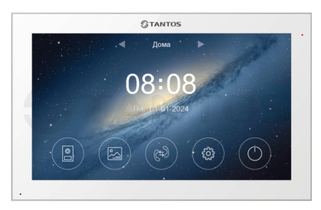 Монитор видеодомофона Violet HD Wi-Fi, IPS, 10 дюймов с емкостным сенсорным экраном