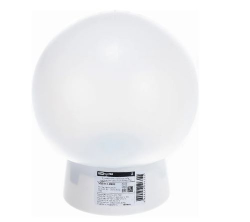 Светильник TDM НББ 64-60-025 УХЛ4 (шар пластиковый/прямое основание) 0314-0003
