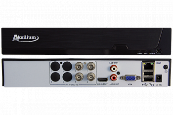AKSILIUM Регистратор XMeye HVR-0405 AHD/IP/CVBS/TVI/CVI; 5-6к/с, 4-8к/с; 1080Р -18 к/с; 1 HDD до 8Тб