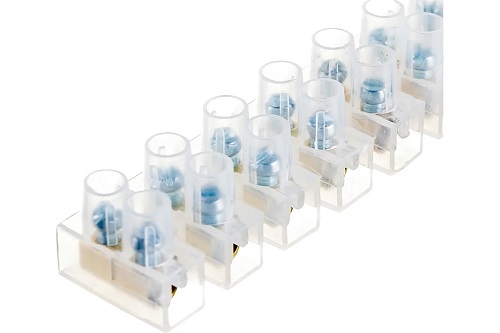 Клеммная колодка винтовая KВ-6. 2,5-6 мм², ток 6 A, полиэтилен белый ЗВИ (07-5006)