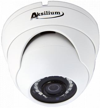 AKSILIUM Камера XMeye IP-22 FA (3.6) купольная антивандальная 2Мп, аудиовход на кабеле, аналитика