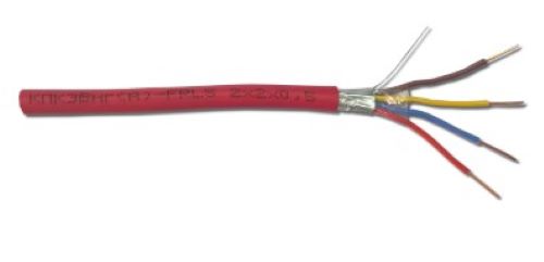 Кабель для систем ОПС и СОУЭ КПКЭВнг(А)-FRLS 2х2х0,5
