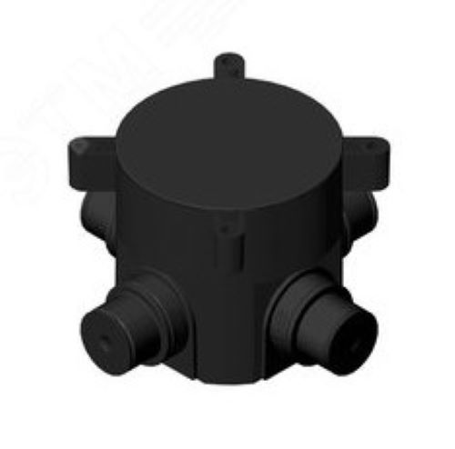 Коробка установочная 70х72мм в бетон пластиковые лапки КУ1301 HEGEL