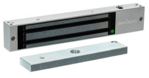 Электромагнитный замок (SK-EL-246) SK-EL280A-M, усилие 280 кг, мониторинг, корпус - алюминий