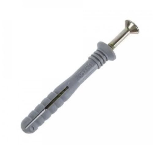 Дюбель-гвоздь 6х40 потайной бортик 100 шт (разный производитель)