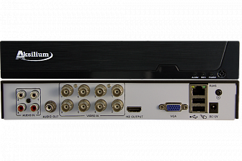 AKSILIUM Регистратор XMeye HVR-0805N Lite AI AHD/IP/CVBS/TVI/CVI; 5x6к/с, 1080Nx15к/с; 1 HDD до 8 Тб