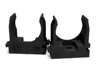 Крепеж-клипса для монтажного пистолета D25 черная (Промрукав) (100 шт) (PR13.0133)