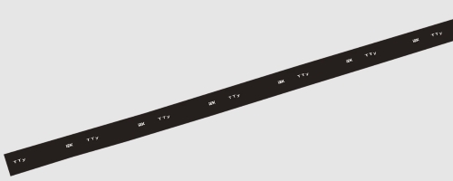 Трубка термоусадочная ТТУ нг-LS 12/6 черн. 1м IEK UDRS-D12-1-K02