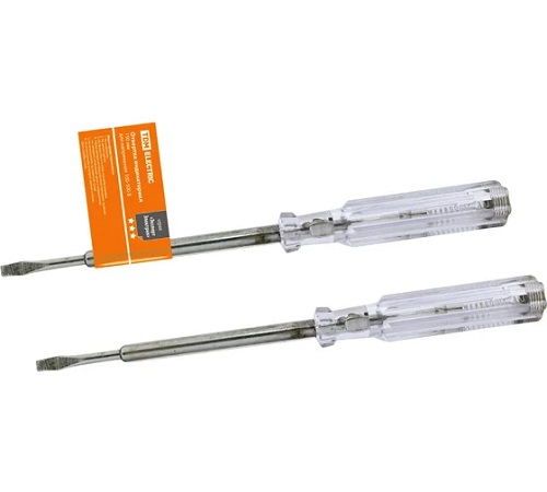 Отвертка-пробник (индикатор) 190мм, 100-500В "ЭкспертЭлектрик" TDM (SQ1015-0004)