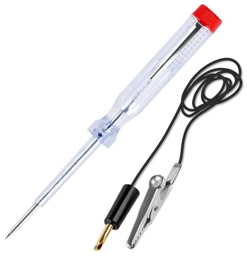 Отвертка-пробник (индикатор) автомобильная 135мм, 6-24В, провод 0,5м ЭкспертЭлектрик (SQ1015-0005)