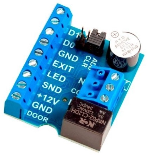 Контроллер Z-5R (мод. Relay Wiegand) (без корпуса)