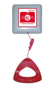 Проводная влагозащищенная кнопка вызова со шнуром GC-0423W1