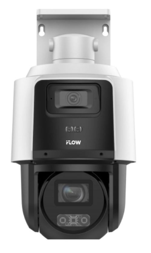 IP видеокамера поворотная F-IP-1442PCIZ4, 2 кам., 2.8мм и 2.8 - 12мм, 4Мп технологией ComboVu, мик.