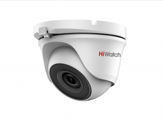 HiWatch DS-T203(B) 2.8mm 2 Мп купольная HD-TVI камера с EXIR-подсветкой до 20 м