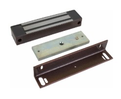 ML-295KB с уголком (коричневый) Замок электромагнитный