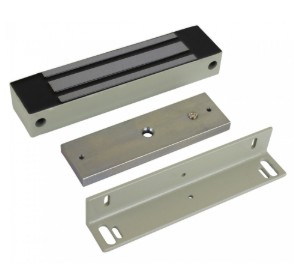 ML-350N K-2 с уголком (серый) Замок электромагнитный