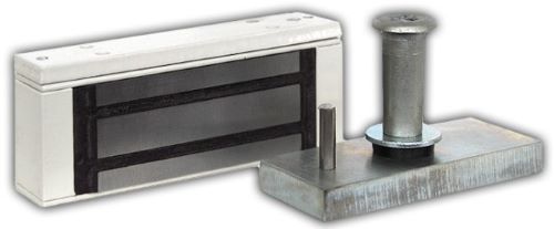 Замок электромагнитный М1-150 с планкой (белый)