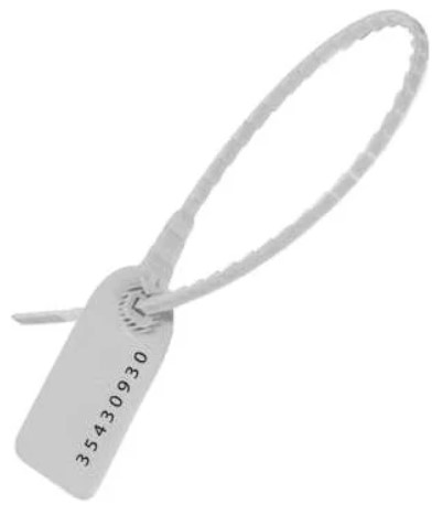 Пломба контрольная УП 255 (бел) Артикул:	55890