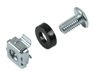 Крепежный комплект NM-16 (50шт), ( винт, шайба, гайка)