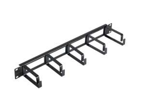 Кабельный органайзер 19" NMC-OK800H-1U-BK-2 (2 шт)