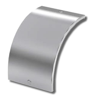 Крышка на угол CD 90 вертикальный внешний 90° основание 200 (38244)