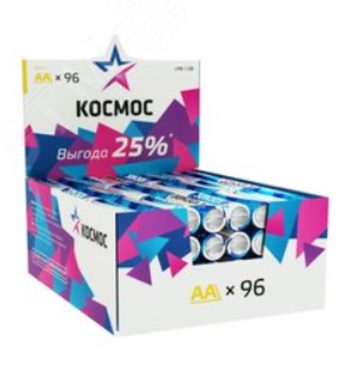 Элемент питания LR6 AA Alkaline 1.5В KOCLR6_96BOX (по 1 шт)