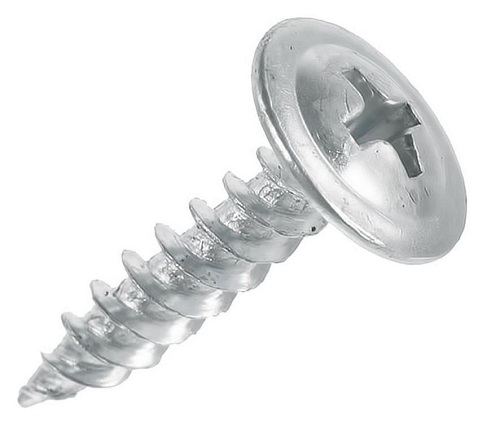 Саморез 4,2х32 с прессшайбой, острый, цинк (100 шт)(PR08.3626)