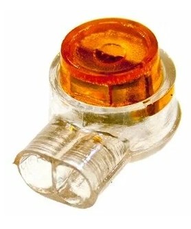 Скотч-лок изолированный К-1, (d=0,4-0,7 мм), D=1,52 мм (100 шт)(07-5401)